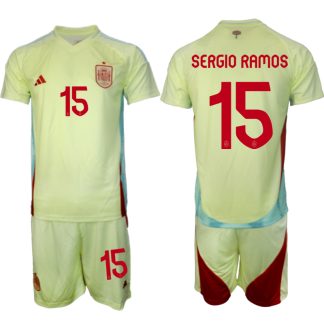 Kupiti-prodajo-Moski-Nogometni-dresi-kompleti-Spanija-Gostujoci-Euro-2024-Sergio-Ramos-15