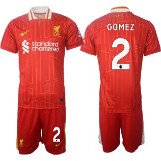 Kupiti-Novo-Poceni-Moski-Nogometni-dresi-kompleti-Liverpool-Domaci-2024-25-Joe-Gomez-2