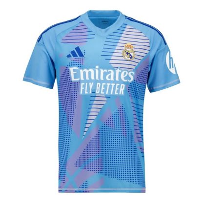 Kupiti-prodajo-Moski-Nogometni-dresi-Real-Madrid-Vratar-Domaci-2024-2025