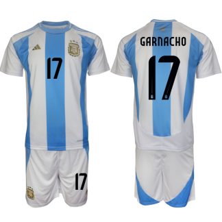 Kupiti-Novo-Poceni-Moski-Nogometni-dresi-Argentina-Domaci-Copa-America-2024-Alejandro-Garnacho-17