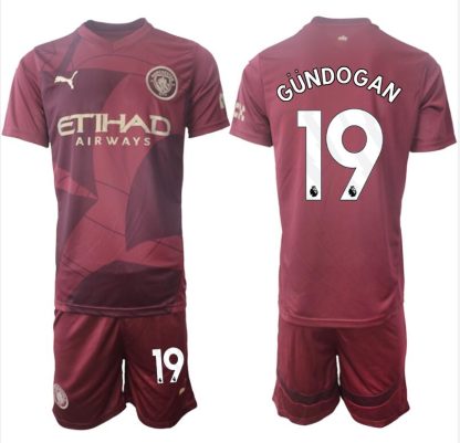 Kupiti-Novo-Poceni-Moski-Nogometni-dresi-Kompleti-Manchester-City-Tretji-2024-2025-Ilkay-Gundogan-19