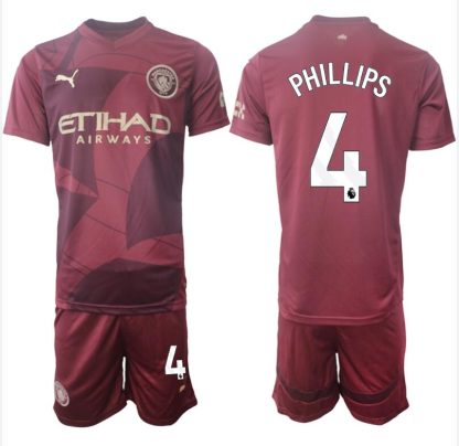 Kupiti-Novo-Poceni-Moski-Nogometni-dresi-Kompleti-Manchester-City-Tretji-2024-2025-Kalvin-Phillips-4