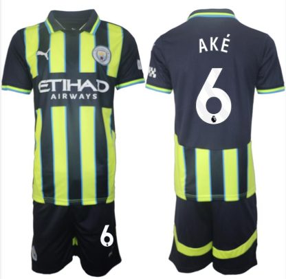 Kupiti-Novo-Poceni-Moski-Nogometni-dresi-Manchester-City-Gostujoci-2024-2025-Nathan-Ake-6