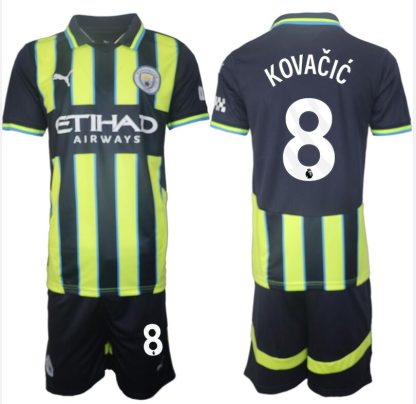 Kupiti-Novo-Poceni-Moski-Nogometni-dresi-kompleti-Manchester-City-Gostujoci-2024-2025-Mateo-Kovacic-8