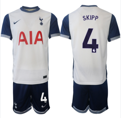 Kupiti-Novo-Poceni-Moski-Nogometni-dresi-kompleti-Tottenham-Hotspur-Domaci-2024-2025-Oliver-Skipp-4