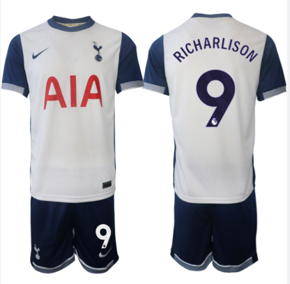 Kupiti-Novo-Poceni-Moski-Nogometni-dresi-kompleti-Tottenham-Hotspur-Domaci-2024-25-Richarlison-Andrade-9