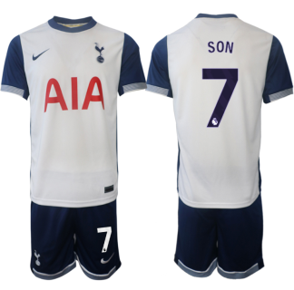 Kupiti-Novo-Poceni-Moski-Nogometni-dresi-kompleti-Tottenham-Hotspur-Domaci-2024-25-Son-Heung-min-7