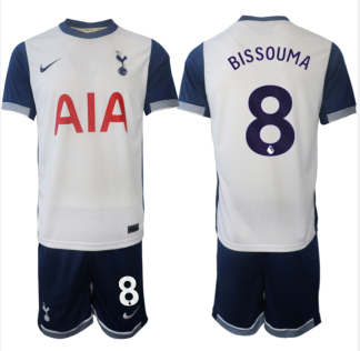 Kupiti-Novo-Poceni-Moski-Nogometni-dresi-kompleti-Tottenham-Hotspur-Domaci-2024-25-Yves-Bissouma-8