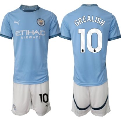 Kupiti-prodajo-Moski-Nogometni-dresi-Kompleti-Manchester-City-Domaci-2024-2025-Jack-Grealish-10