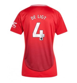 Kupiti-Prodajo-Zenski-Nogometni-dresi-Manchester-United-Domaci-2024-25-Matthijs-de-Ligt-4